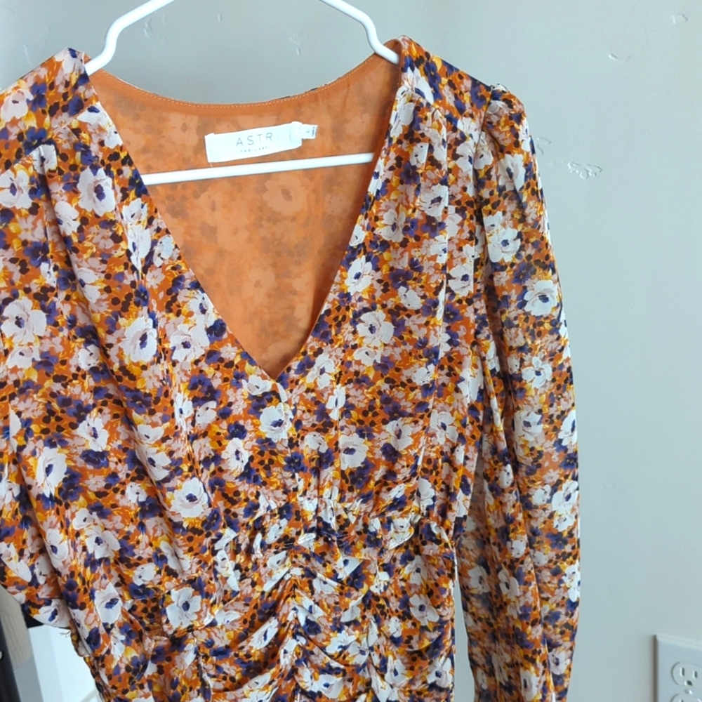 ASTR Floral Blouse